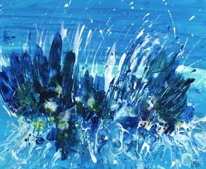 Eclats d'écume on paper 11